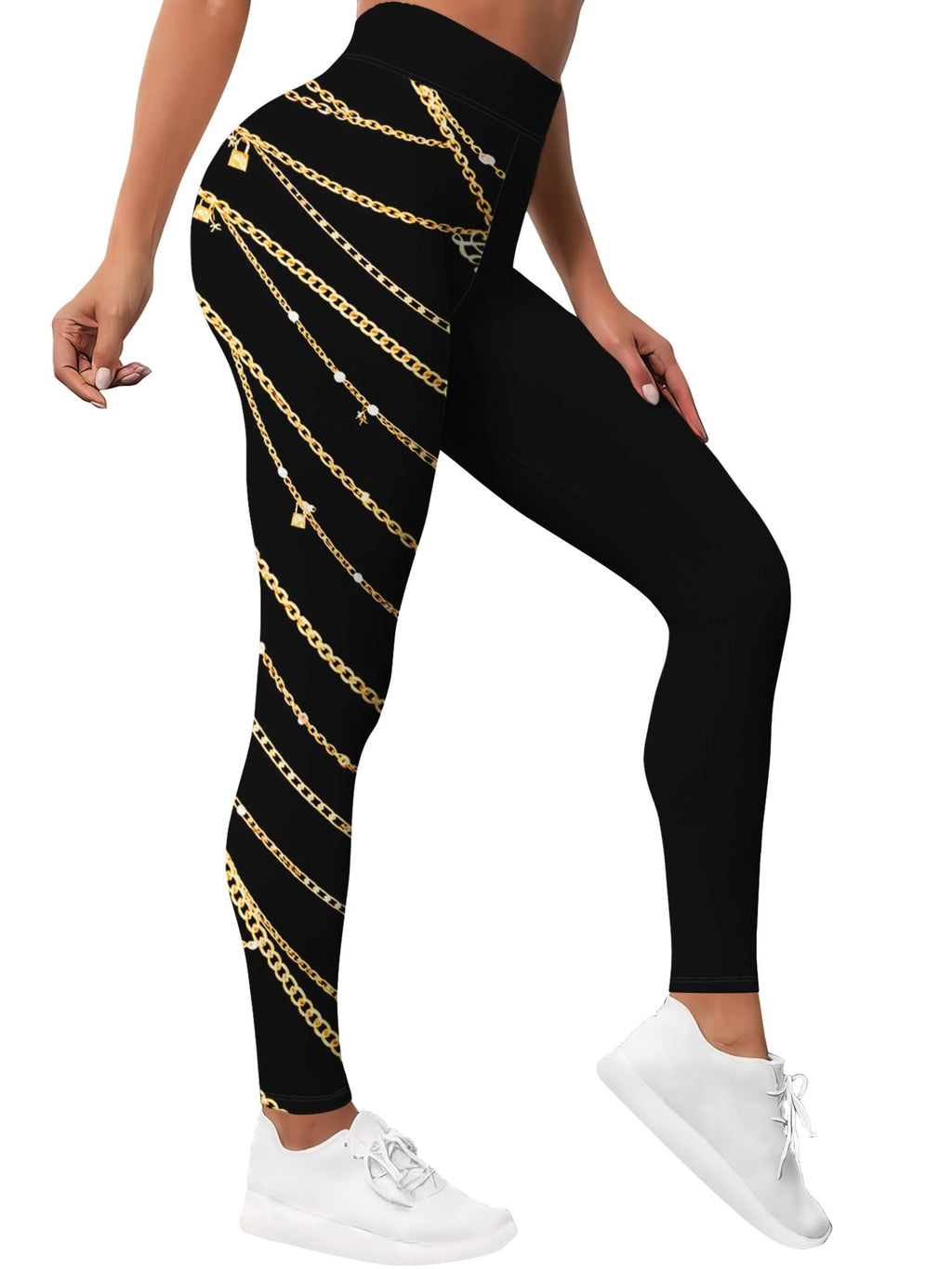 PAGYMO Printed Leggings for Women Crazy High Waisted Running Yoga Pants | Graphic print, cute crazy colorful pattern, high waisted leggings, athletic workout gym running yoga pants