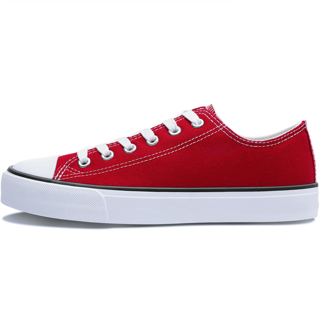 Obtaom Unisex Canvas Shoes Low Top Fashion Sneakers Slip on Walking Shoe