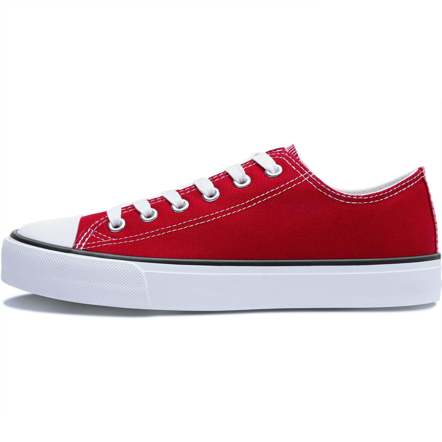 Obtaom Unisex Canvas Shoes Low Top Fashion Sneakers Slip on Walking Shoe