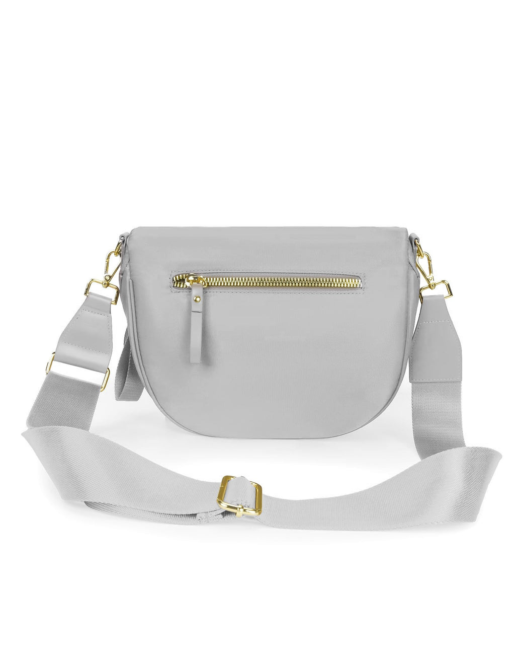 FEIBOON Spacious Nylon Crossbody Bag Bum Bag Handbags Wallets Purses Trendy Shoulder Bag for Women