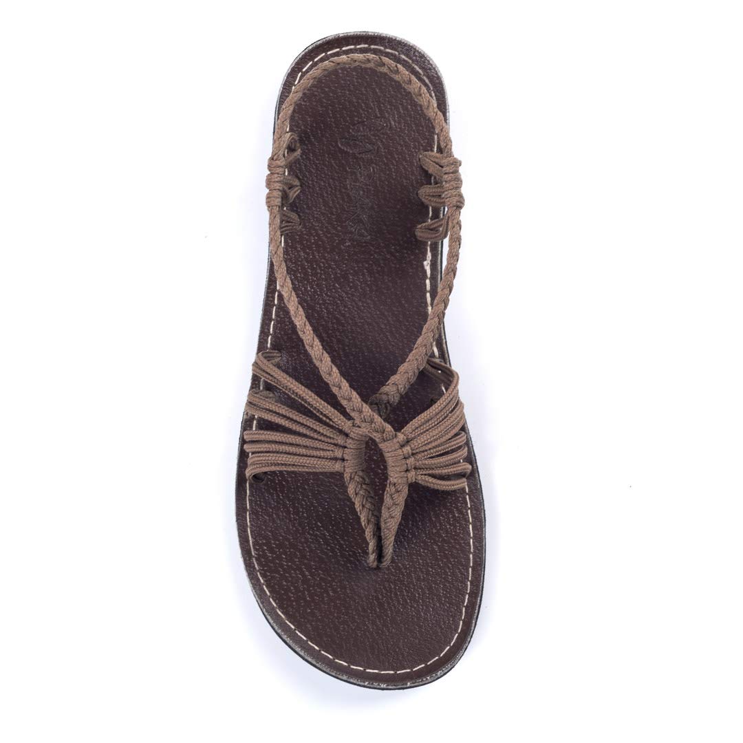Plaka Seashell Comfortable Womens Sandals | Strappy Sandals for Women, Dressy Style Perfect for Beach Walk and Poolside