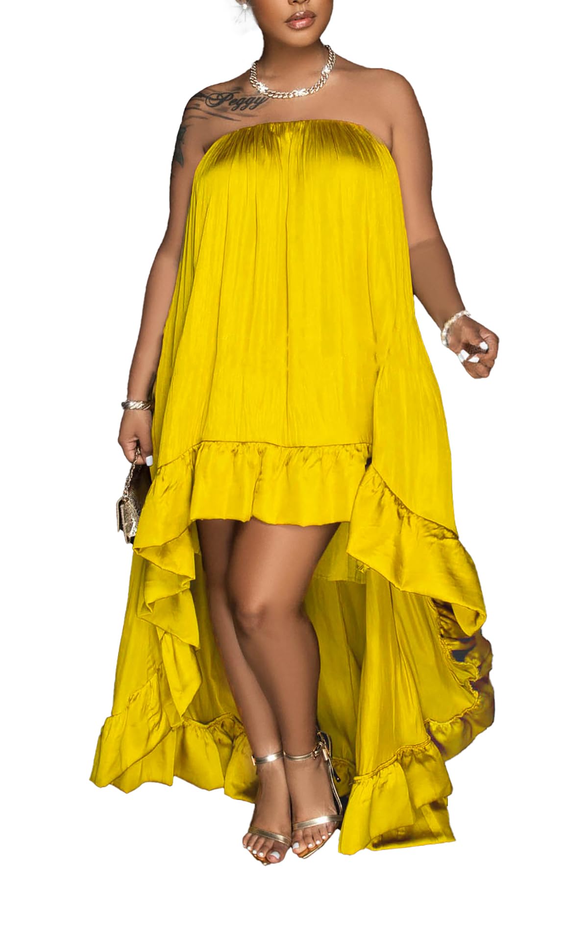 Womens Sexy Summer Dresses Halter Neck Plus Size Long Maxi Dress Casual Floral Beach Sun Dresses with Pockets