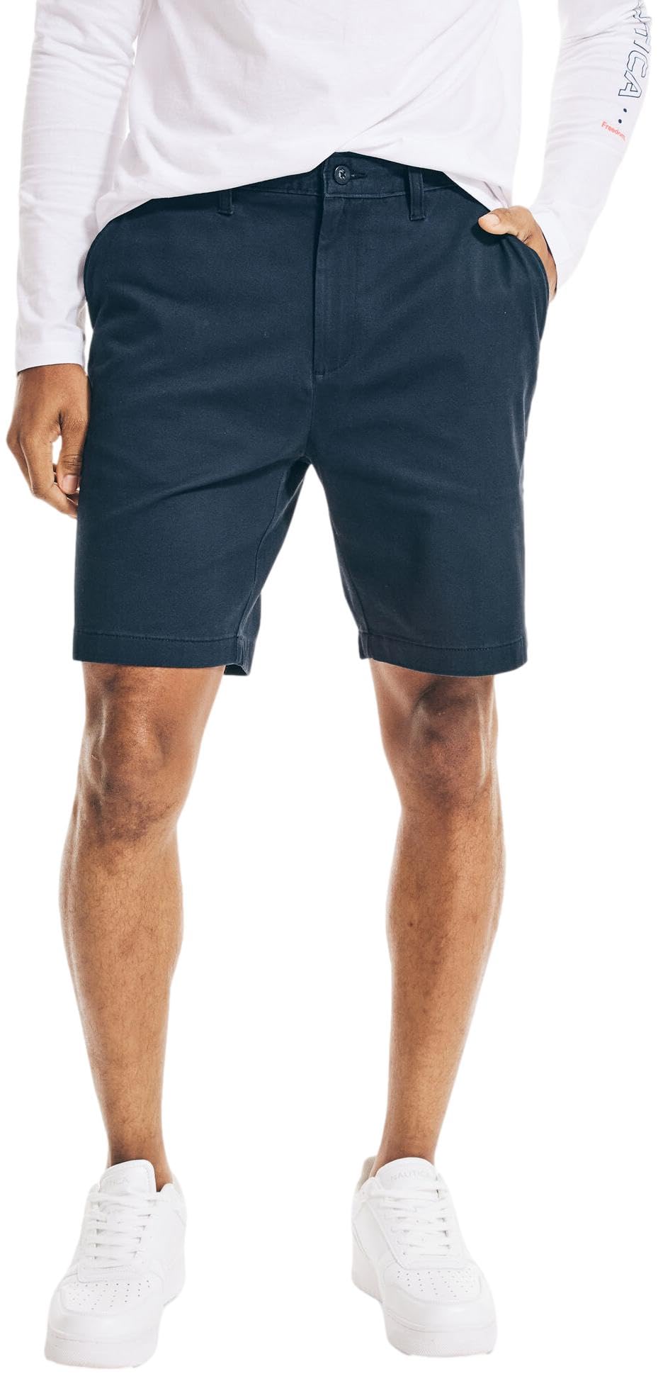Nautica Mens Nautica 8.5" Deck Short