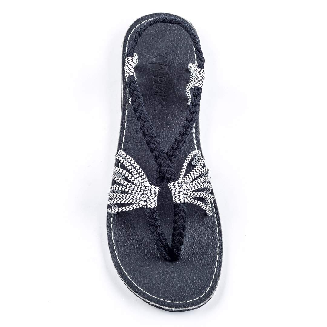Plaka Seashell Comfortable Womens Sandals | Strappy Sandals for Women, Dressy Style Perfect for Beach Walk and Poolside
