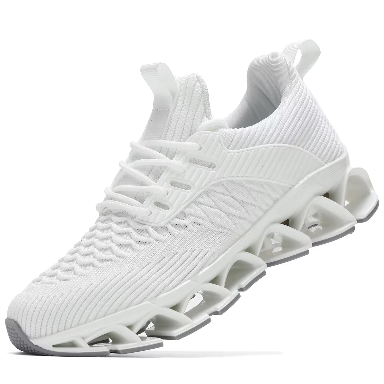 Wrezatro Women's Slip on Walking Running Shoes Blade Tennis Casual Fashion Sneakers Comfort Non Slip Work Sport Athletic Trainer