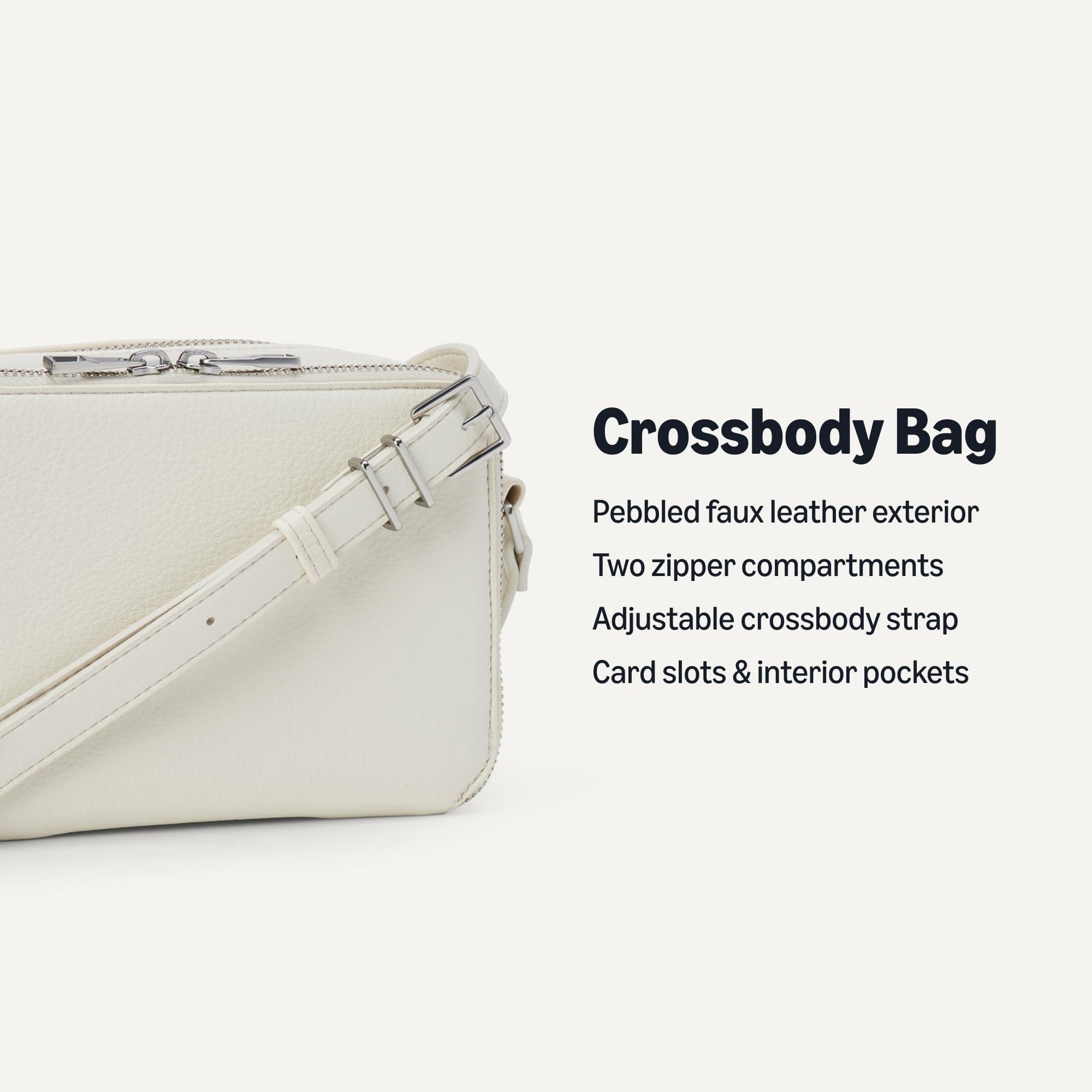 Amazon Essentials Women's Boxy Crossbody Bag