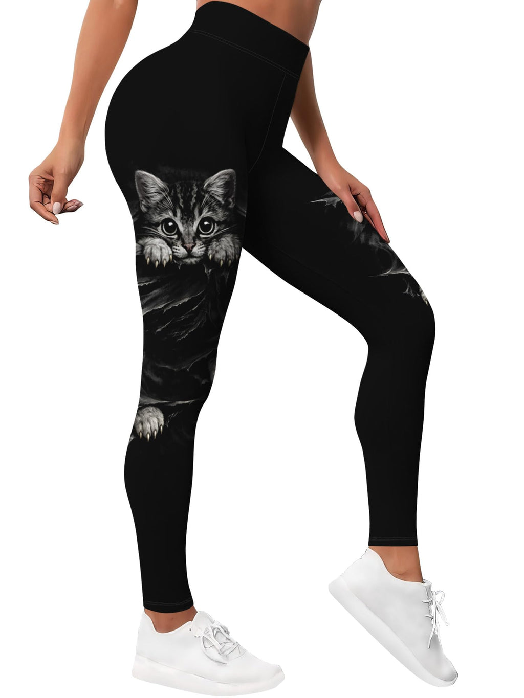 PAGYMO Printed Leggings for Women Crazy High Waisted Running Yoga Pants | Graphic print, cute crazy colorful pattern, high waisted leggings, athletic workout gym running yoga pants