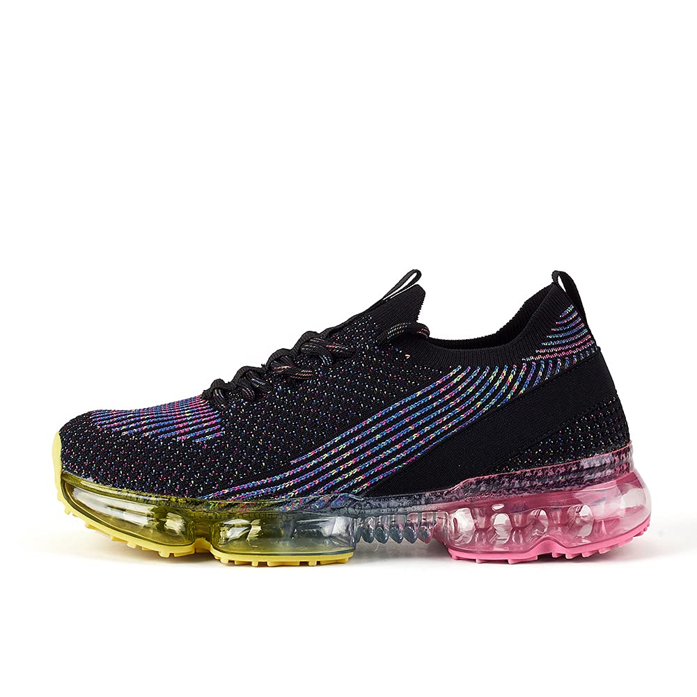 LUCKY STEP Women Air Cushion Fashion Sneakers | Breathable Casual Comfortable Lightweight Walking Shoes