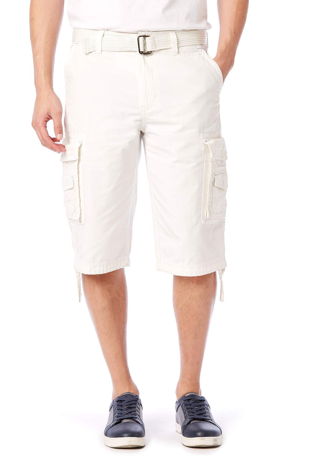 Unionbay Men's Cordova Belted Messenger Cargo Short - Reg and Big and Tall Sizes