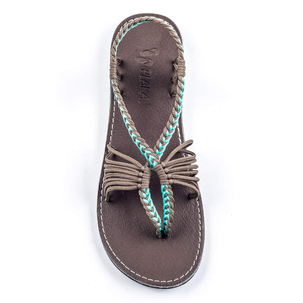 Plaka Seashell Comfortable Womens Sandals | Strappy Sandals for Women, Dressy Style Perfect for Beach Walk and Poolside
