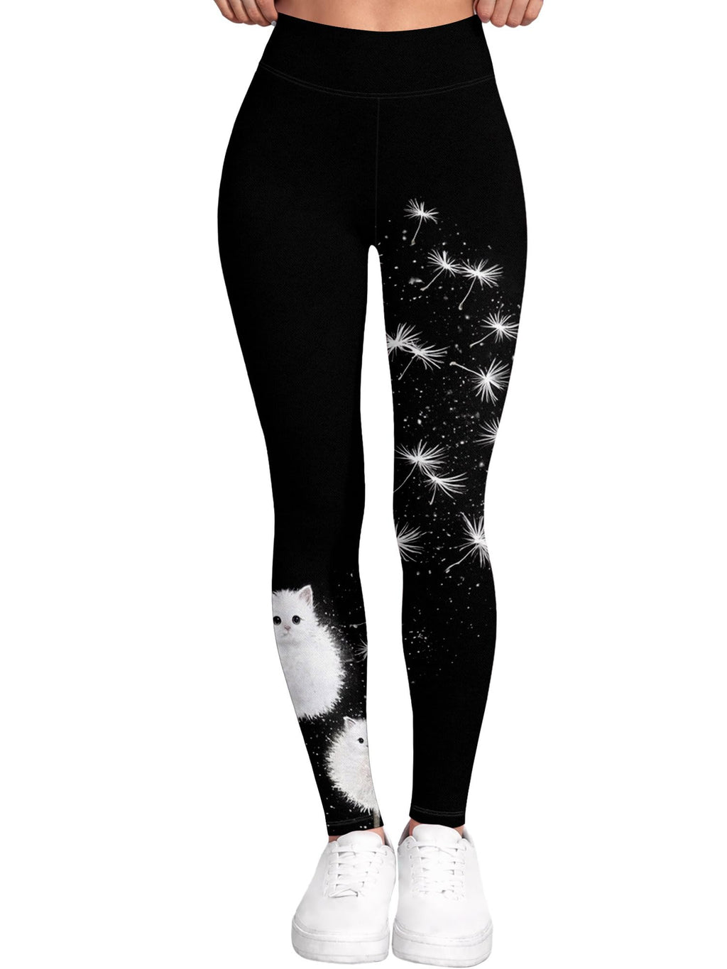 PAGYMO Printed Leggings for Women Crazy High Waisted Running Yoga Pants | Graphic print, cute crazy colorful pattern, high waisted leggings, athletic workout gym running yoga pants
