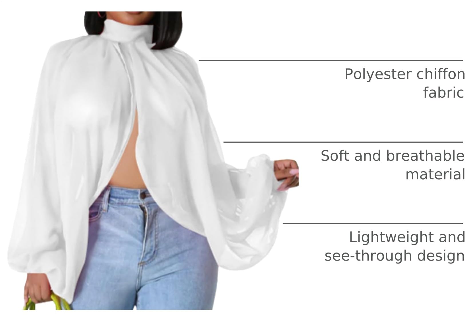 Sexy Tops for Women Party Club Night Batwing Sleeve Chiffon Blouse | Floral Print Blouse Shirts,Puff Sleeve,Going out Tops,Front Open Style,Lantern Sleeve Boho Chiffon Fall Tops 2026