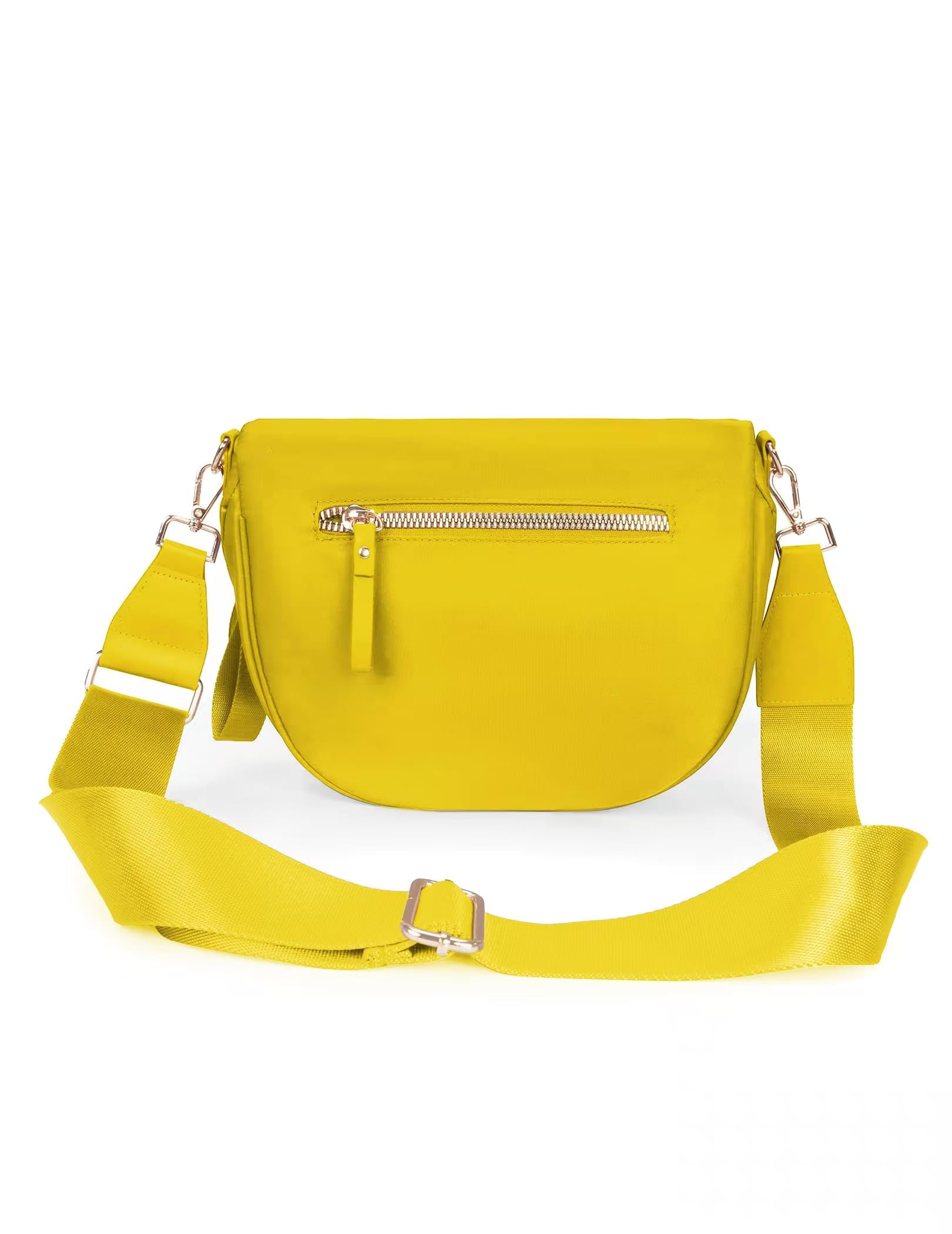 FEIBOON Spacious Nylon Crossbody Bag Bum Bag Handbags Wallets Purses Trendy Shoulder Bag for Women