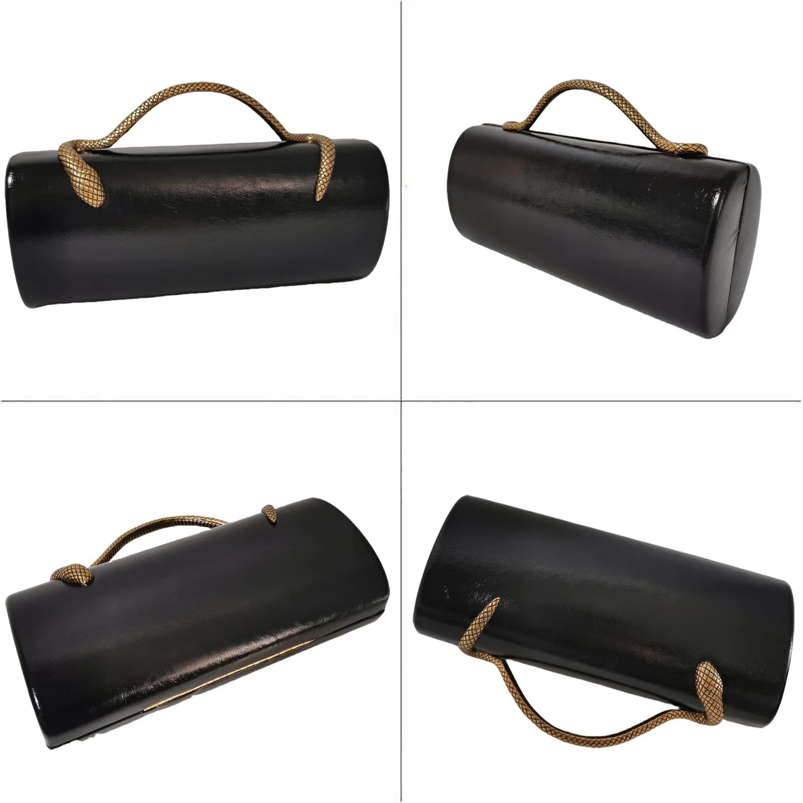 PU Leather Handbag Detachable Chain Crossbody Shoulder Evening Bag Clutch Purse for Women Formal Wedding Party Prom