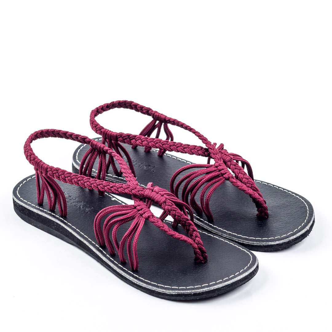 Plaka Seashell Comfortable Womens Sandals | Strappy Sandals for Women, Dressy Style Perfect for Beach Walk and Poolside