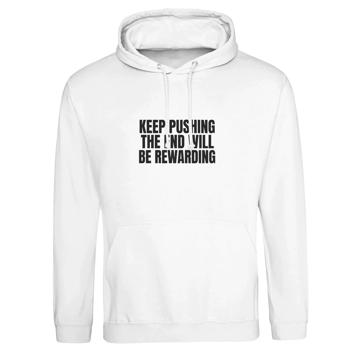 Premium Unisex Pullover Hoodie | JustHoods JH001  Arctic White