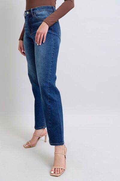 Judy Blue Full Size Side Seam Detail Straight Jeans