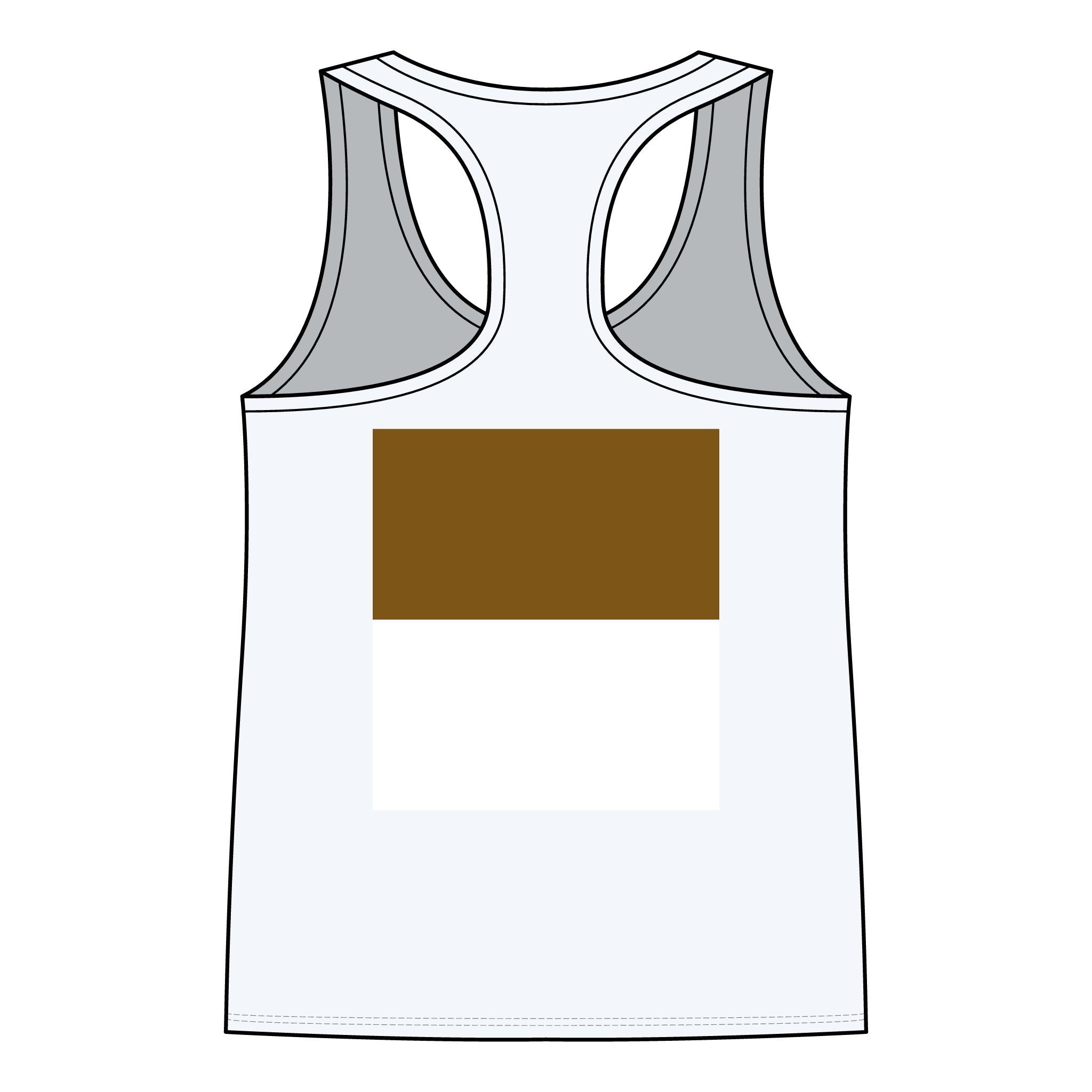 Gold Headphones Graphic Racerback Tank — Women's Music Lover Tank Top