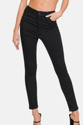 Zenana High Rise Skinny Jeans with Pockets for Women