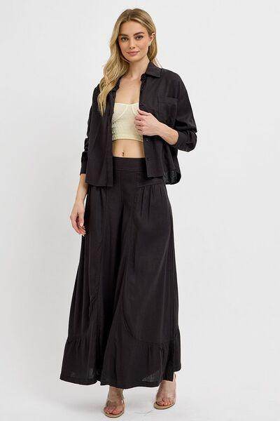 RISEN Button Down Long Sleeve Shirt for Timeless Style