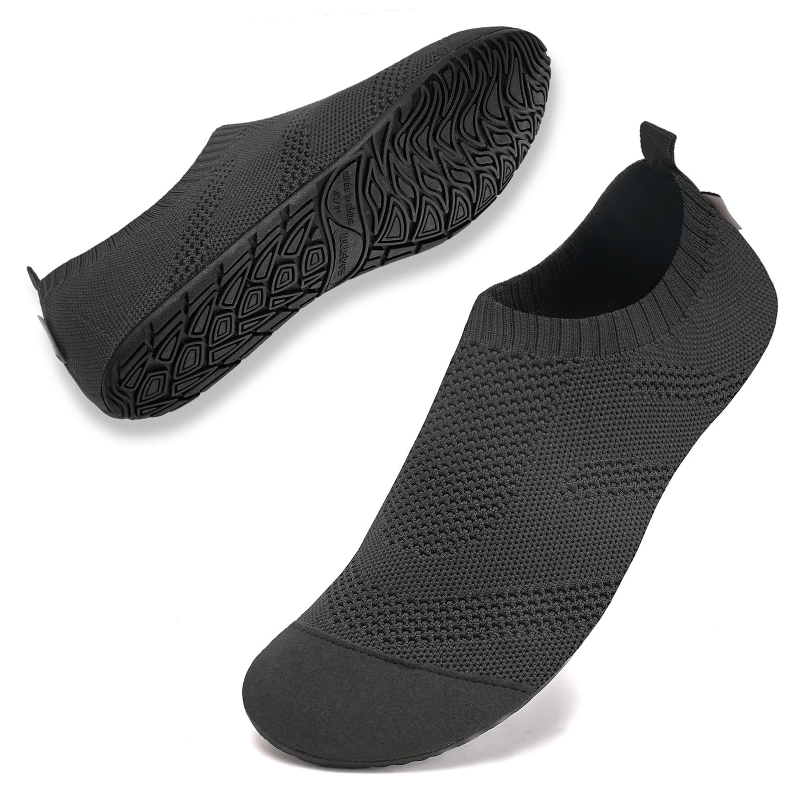 WateLves Womens Barefoot Water Shoes Travel House Slippers for Indoor and Outdoor Aqua Socks for Beach Swim Surf Yoga Dancing Camping Must Haves