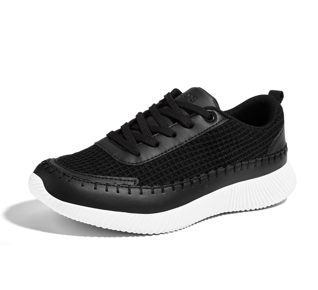 BELOS Women Glitter Sparkly Fashion Sneakers | Lightweight Metallic Sequins Tennis Shoes Casual Retro Braided Walking Shoes