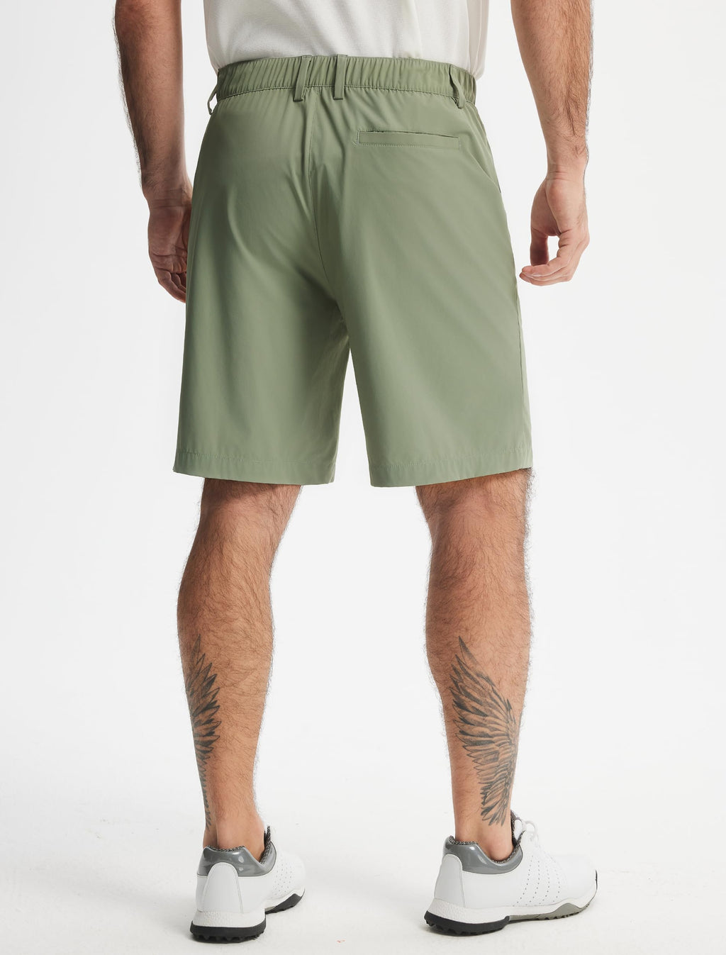 Men's Classic Fit 9" Golf Shorts Casual Summer Outfits | All Day Comfy, Stretch, Elastic Waist, Lightweight, Quick Dry Dress Travel Clothing