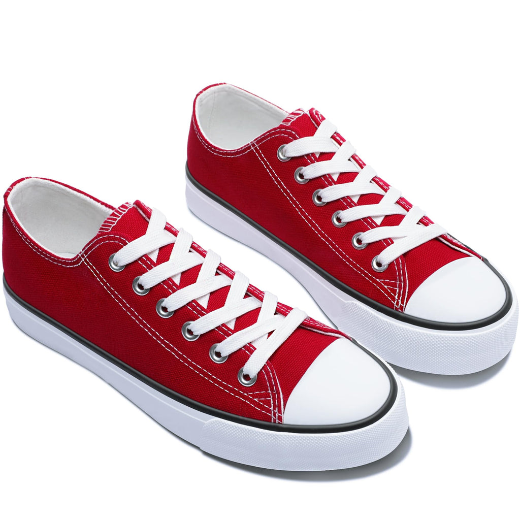 Obtaom Unisex Canvas Shoes Low Top Fashion Sneakers Slip on Walking Shoe