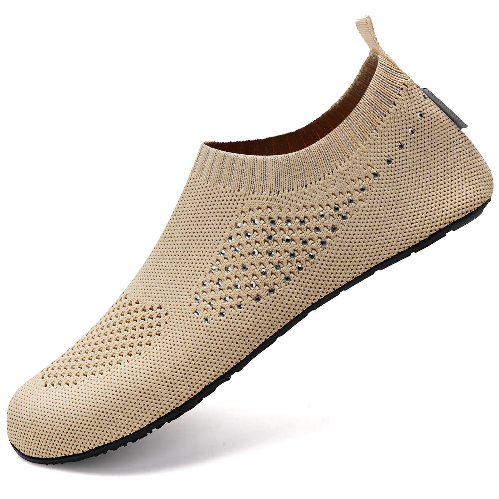 WateLves Womens Barefoot Water Shoes Travel House Slippers for Indoor and Outdoor Aqua Socks for Beach Swim Surf Yoga Dancing Camping Must Haves