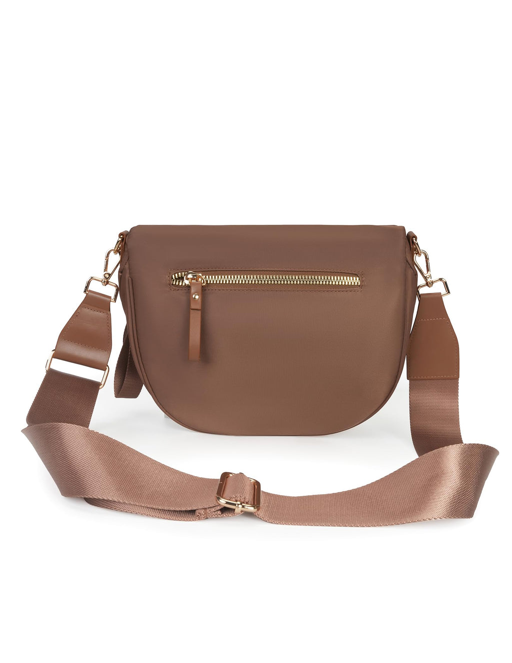 FEIBOON Spacious Nylon Crossbody Bag Bum Bag Handbags Wallets Purses Trendy Shoulder Bag for Women