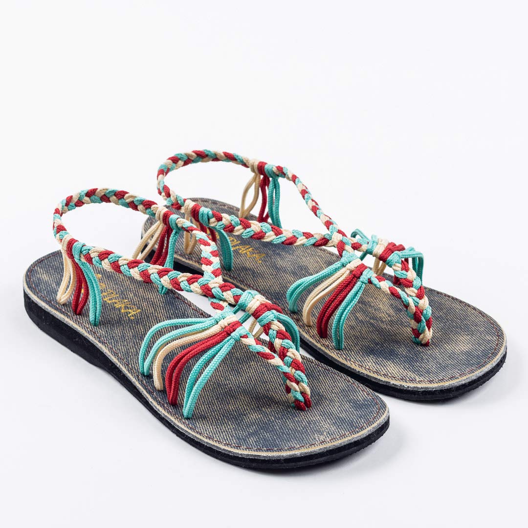 Plaka Seashell Comfortable Womens Sandals | Strappy Sandals for Women, Dressy Style Perfect for Beach Walk and Poolside