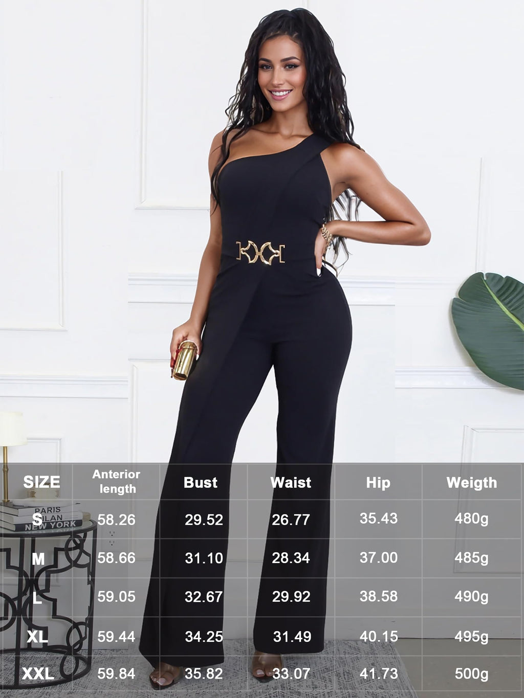 Figdaw Women's Sparkle Rhinestone Jumpsuits for Women Sexy Party Night Out