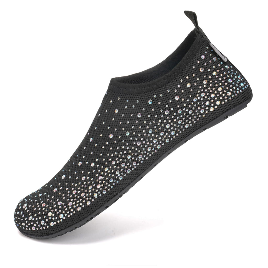 WateLves Womens Barefoot Water Shoes Travel House Slippers for Indoor and Outdoor Aqua Socks for Beach Swim Surf Yoga Dancing Camping Must Haves