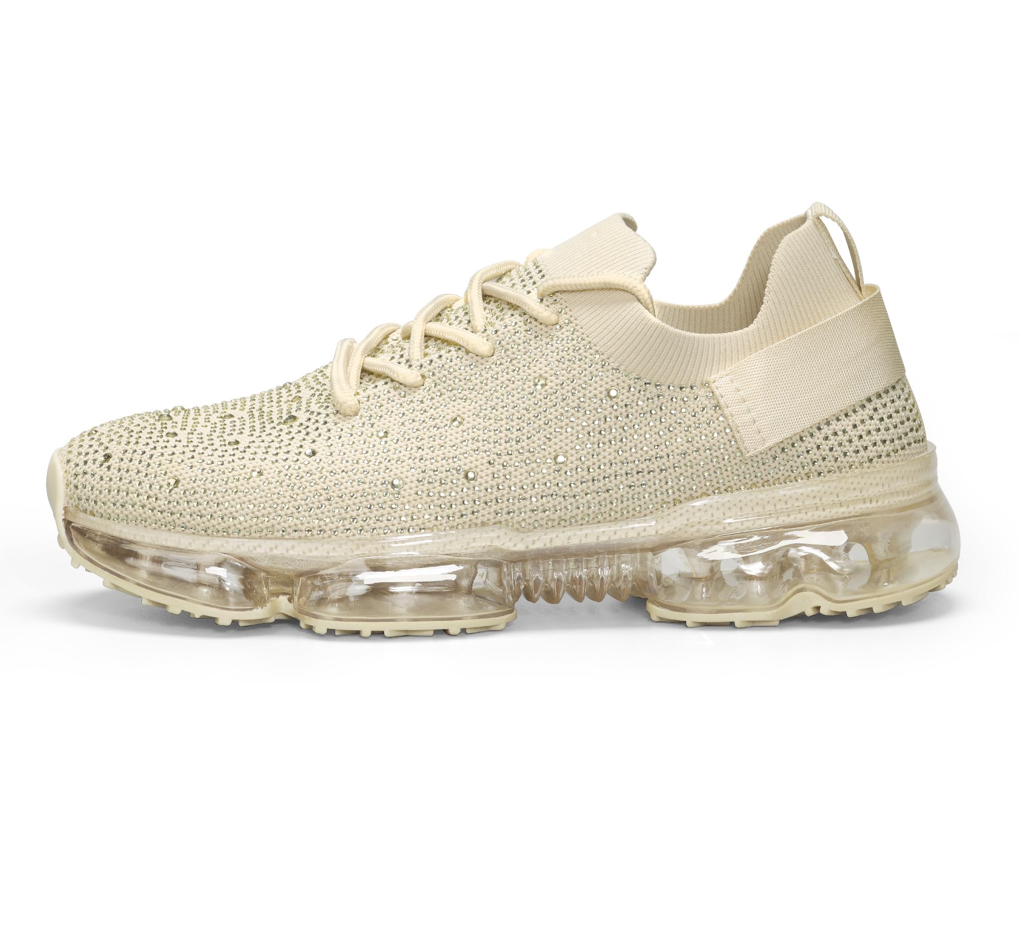 LUCKY STEP Women Air Cushion Fashion Sneakers | Breathable Casual Comfortable Lightweight Walking Shoes
