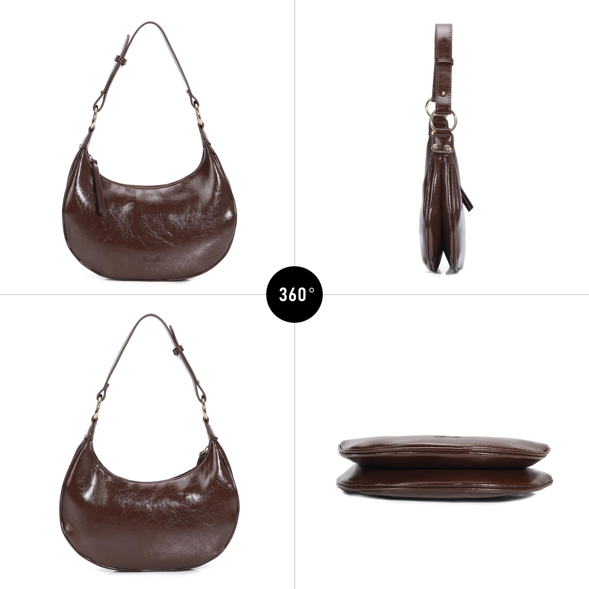 Purse for Women Shoulder Bag Vintage Clutch Hobo Tote Handbags
