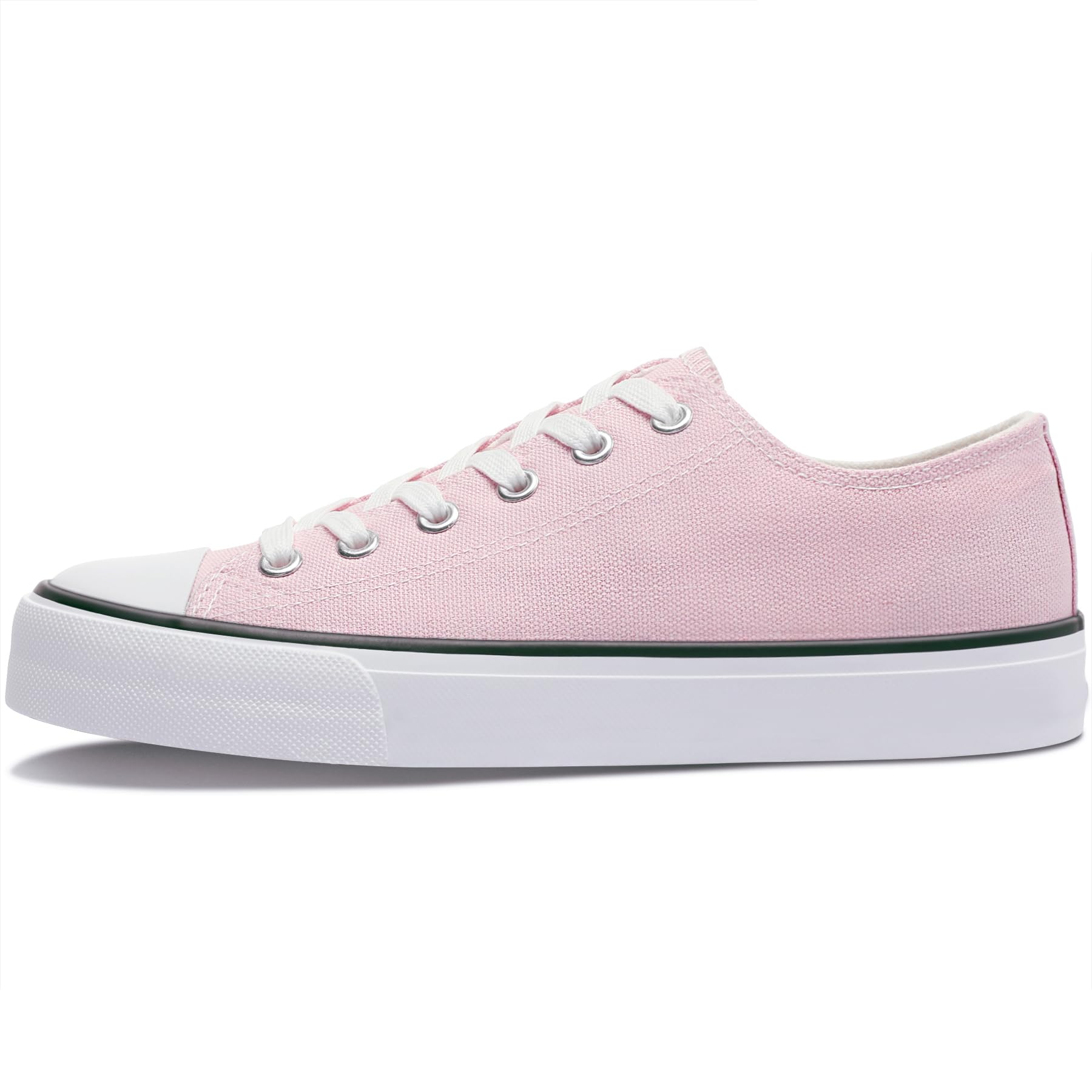 Obtaom Unisex Canvas Shoes Low Top Fashion Sneakers Slip on Walking Shoe