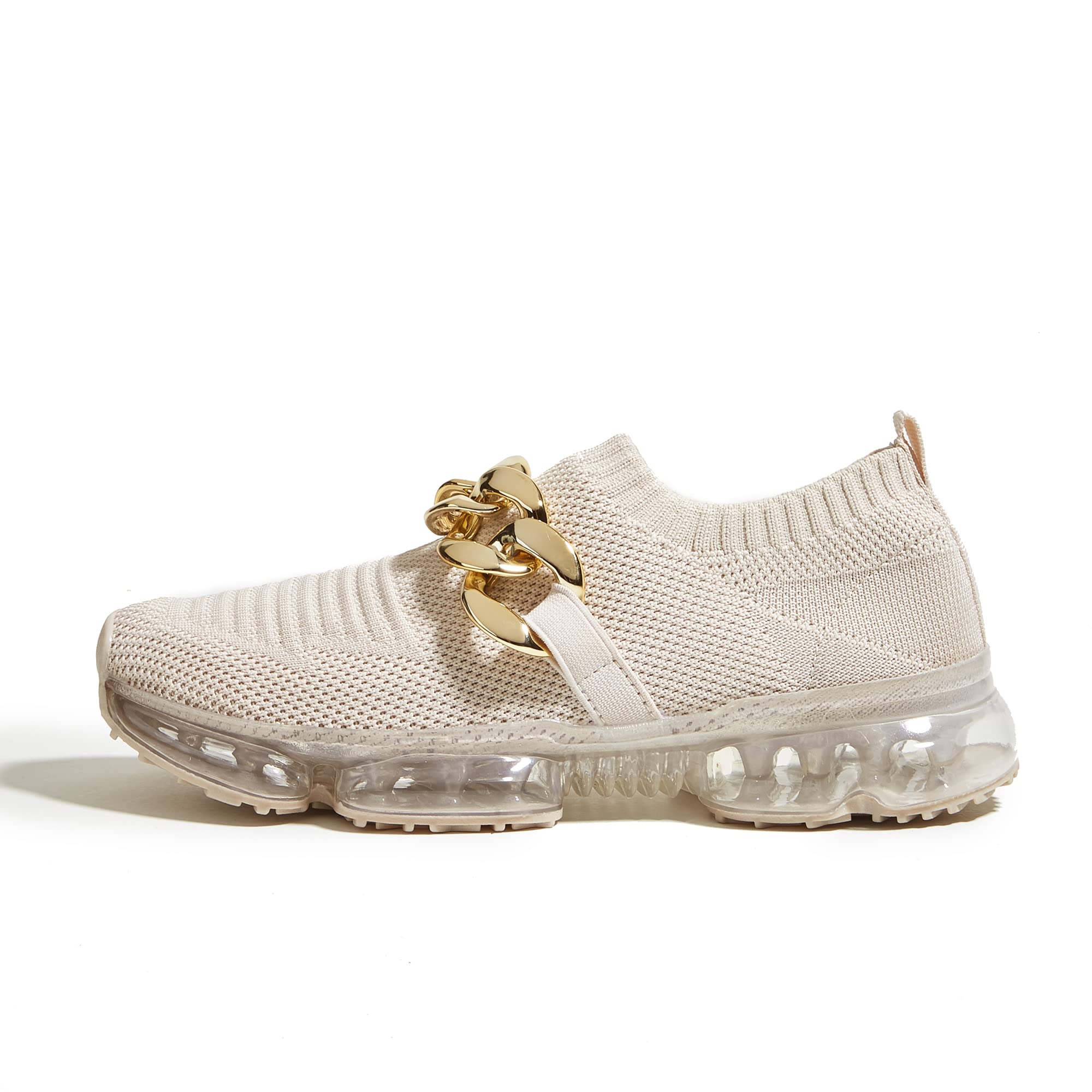 LUCKY STEP Women Air Cushion Fashion Sneakers | Breathable Casual Comfortable Lightweight Walking Shoes