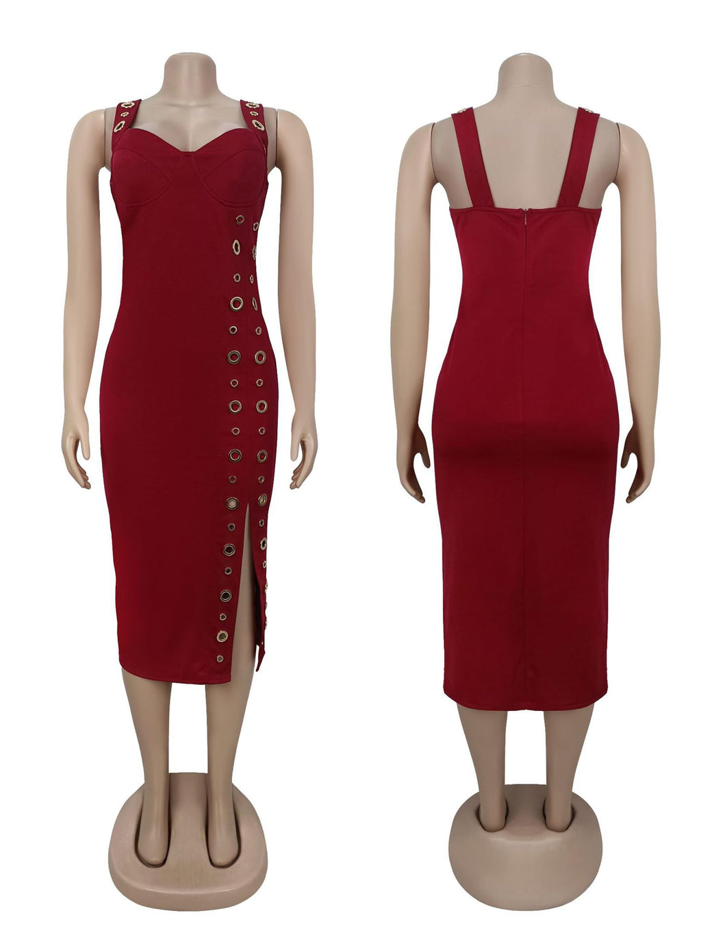 Figdaw Sequin Midi Dress for Women Formal,Evening Cocktail,Wedding Guest,Galas