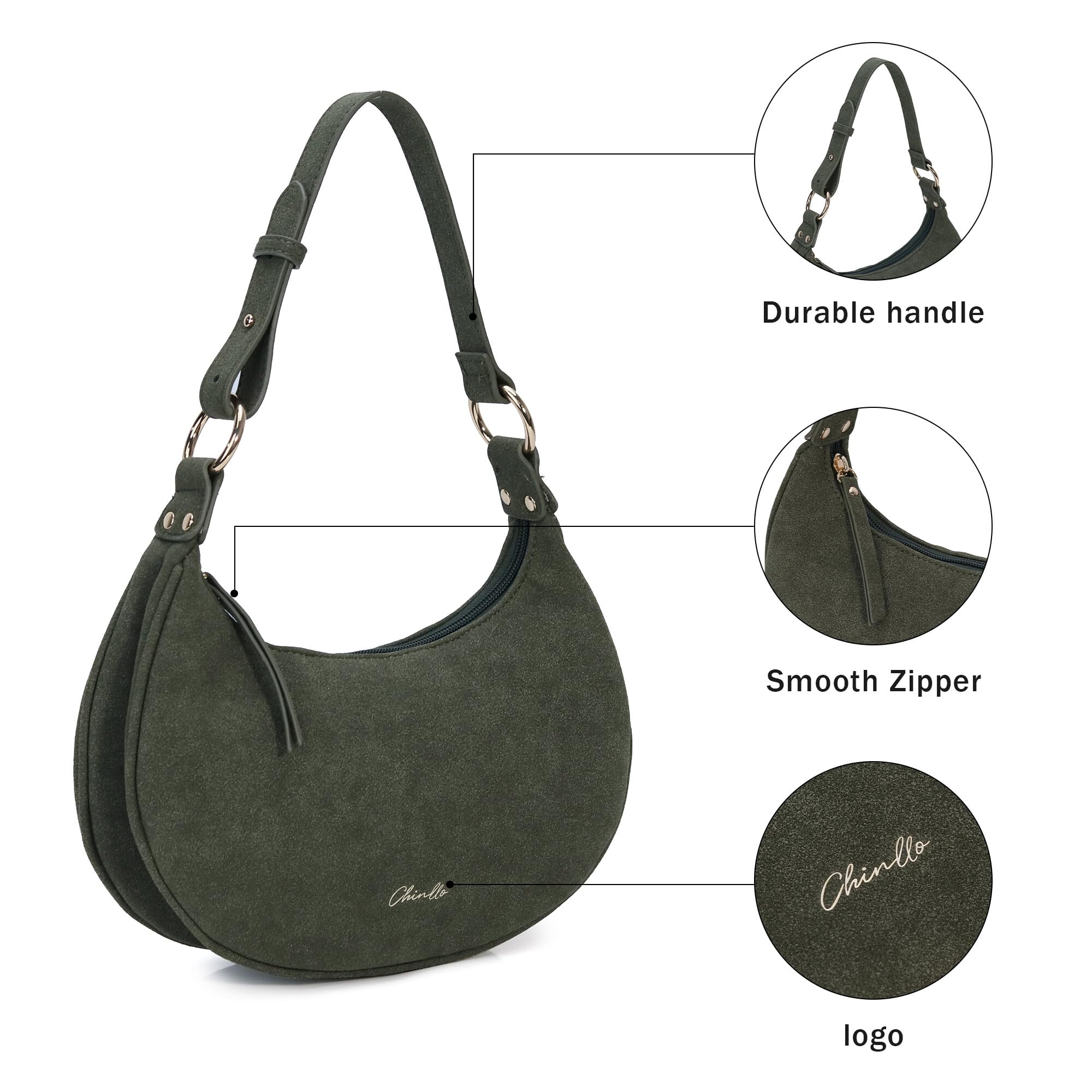 Purse for Women Shoulder Bag Vintage Clutch Hobo Tote Handbags
