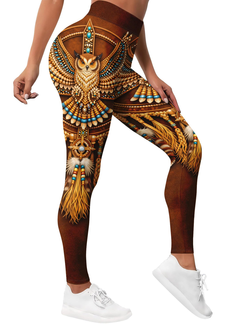 PAGYMO Printed Leggings for Women Crazy High Waisted Running Yoga Pants | Graphic print, cute crazy colorful pattern, high waisted leggings, athletic workout gym running yoga pants