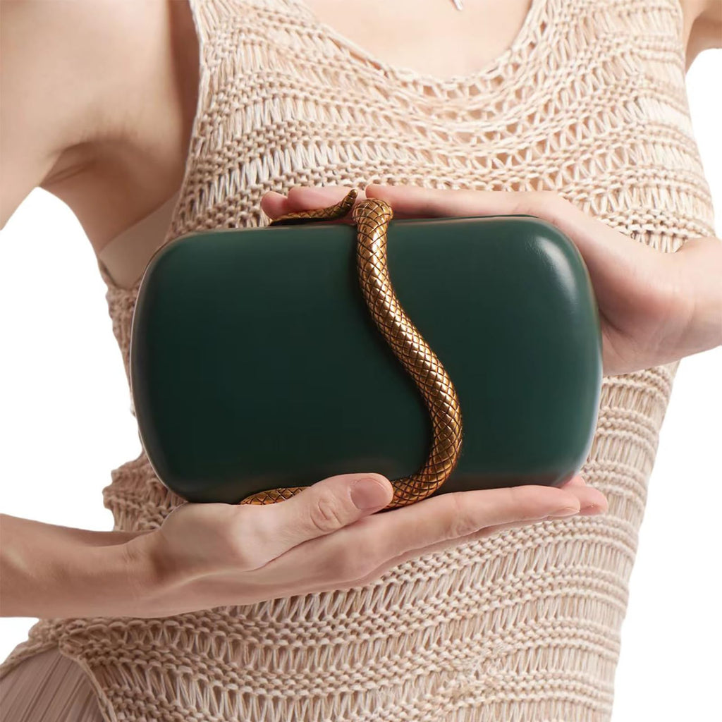PU Leather Handbag Detachable Chain Crossbody Shoulder Evening Bag Clutch Purse for Women Formal Wedding Party Prom