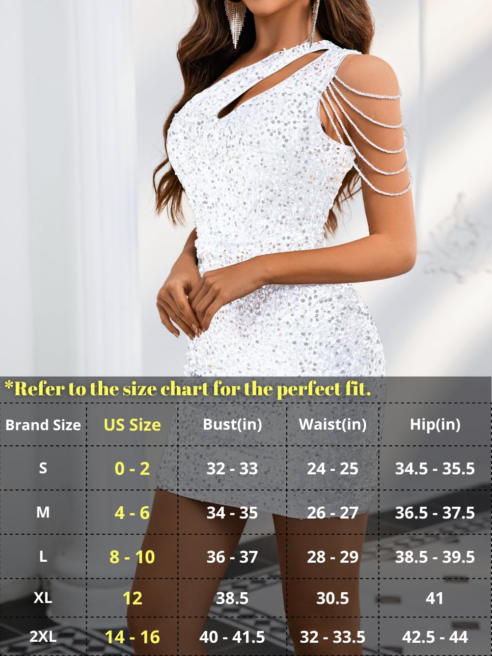 Kaei&Shi Sequin Velvet Prom Dress,Cut Out One Shoulder Short Formal Dresses,Sparkly Outfits Women HOCO Birthday Cocktail