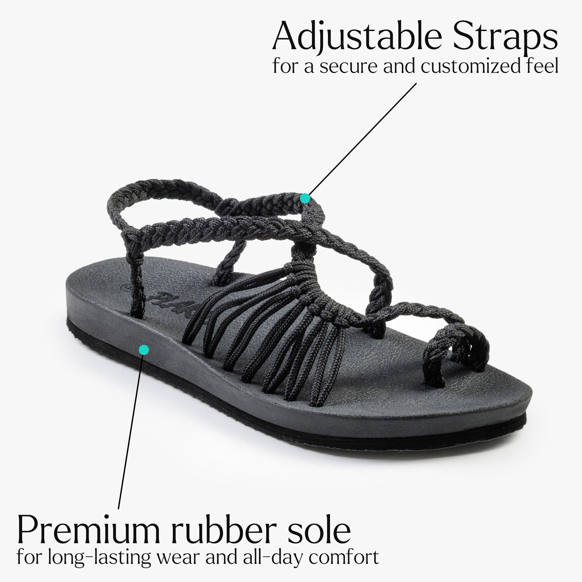 Plaka Atlantis Walking Sandals for Women - Comfortable Arch Support Sandal | Beach Summer Strappy Sandal, Hiking Sandals, Cute Dressy Outfit