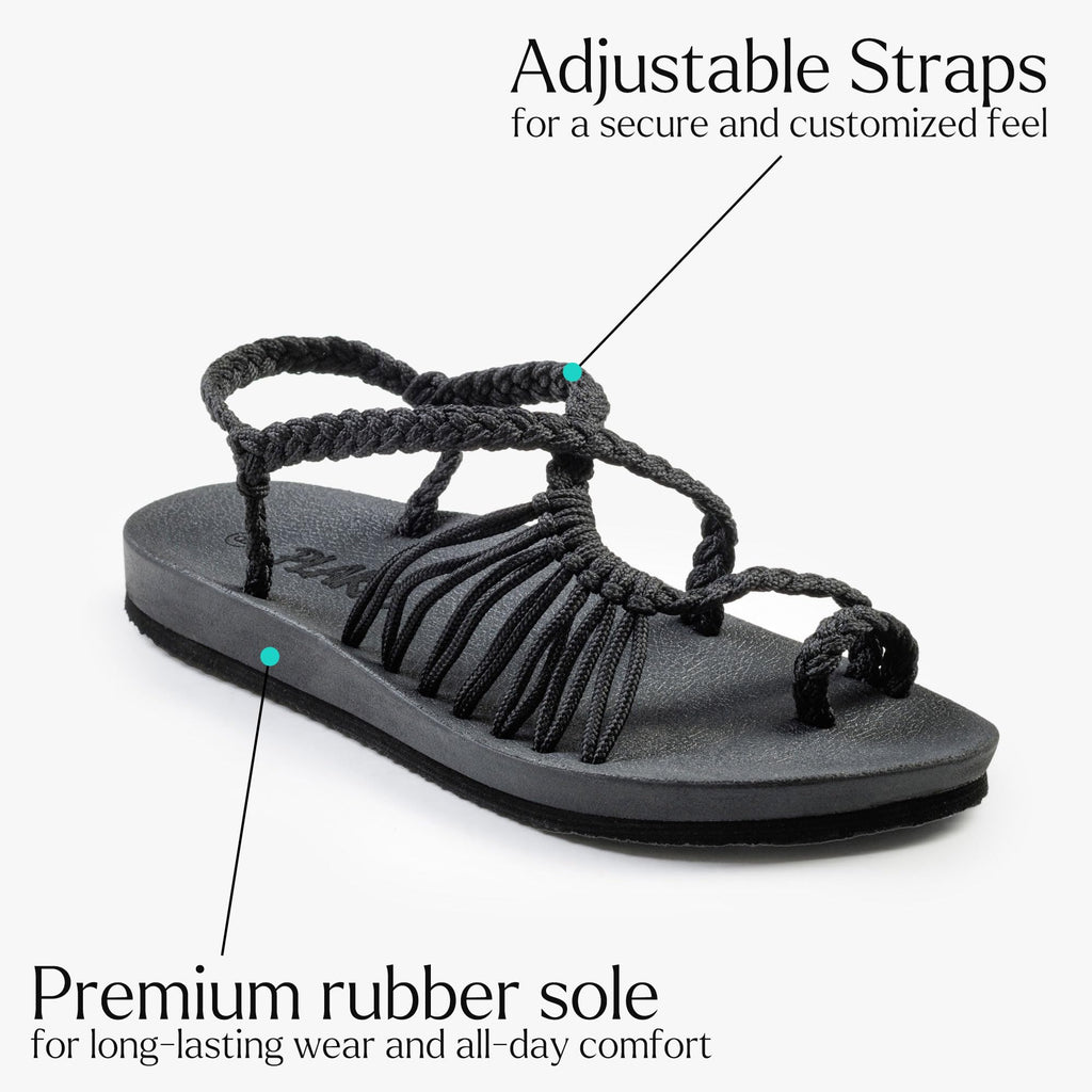 Plaka Atlantis Walking Sandals for Women - Comfortable Arch Support Sandal | Beach Summer Strappy Sandal, Hiking Sandals, Cute Dressy Outfit
