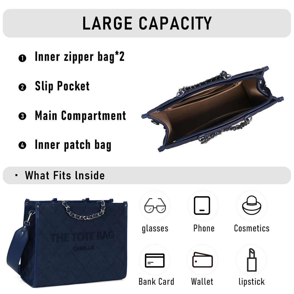 Tote Bag for Women Top Handle Satchel Purse and Handbags with Shoulder Strap