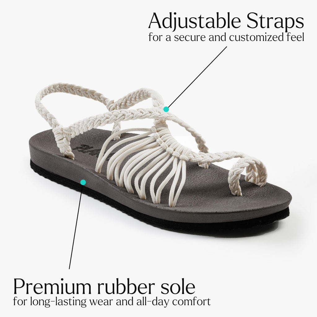 Plaka Atlantis Walking Sandals for Women - Comfortable Arch Support Sandal | Beach Summer Strappy Sandal, Hiking Sandals, Cute Dressy Outfit