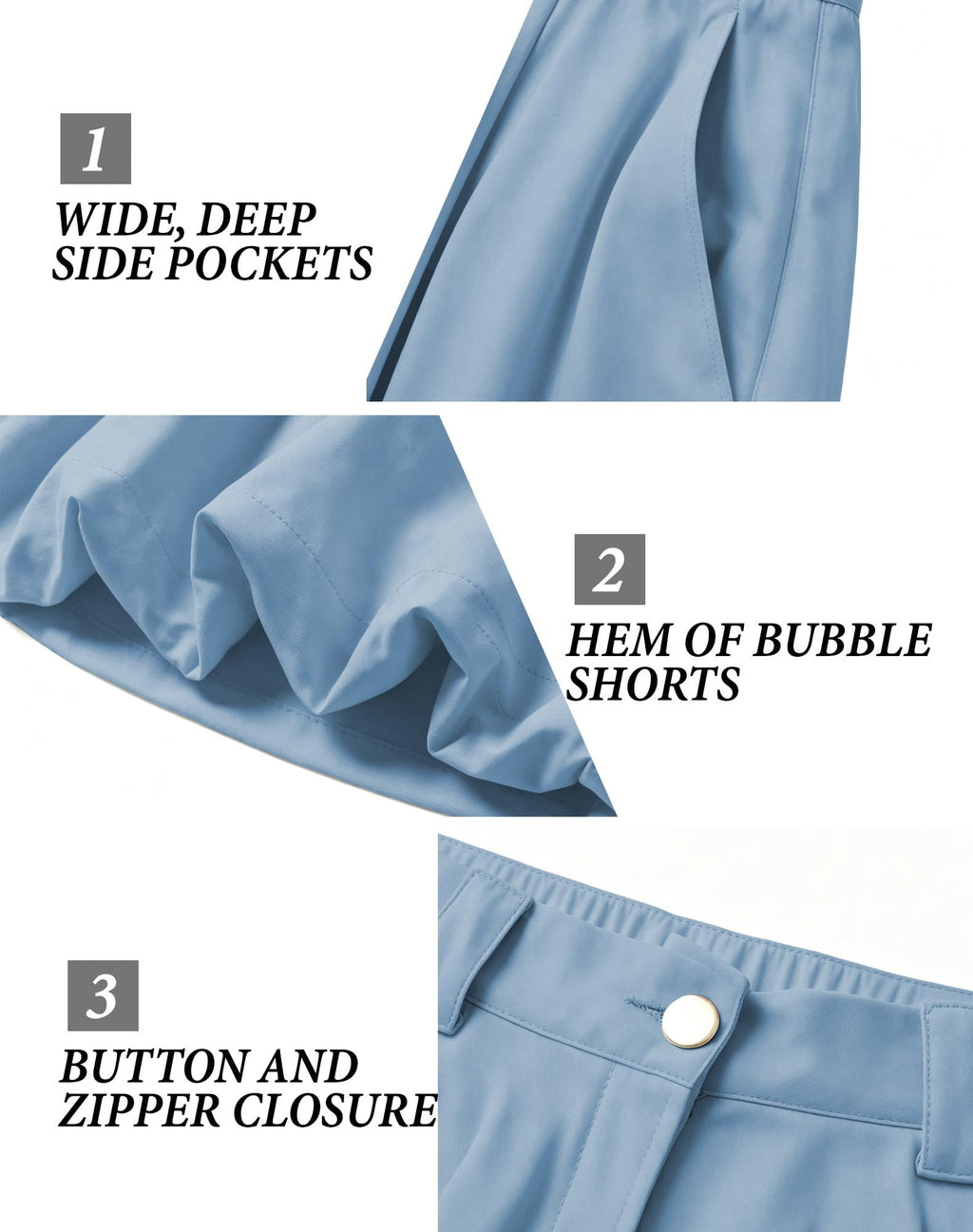 Women's Wide Leg Capri Pants Baggy Pleated Cropped Bubble Pants | High Waisted,with Pockets,Casual,Soft and Lightweight,Skirt Pants,Lantern Balloon Pants