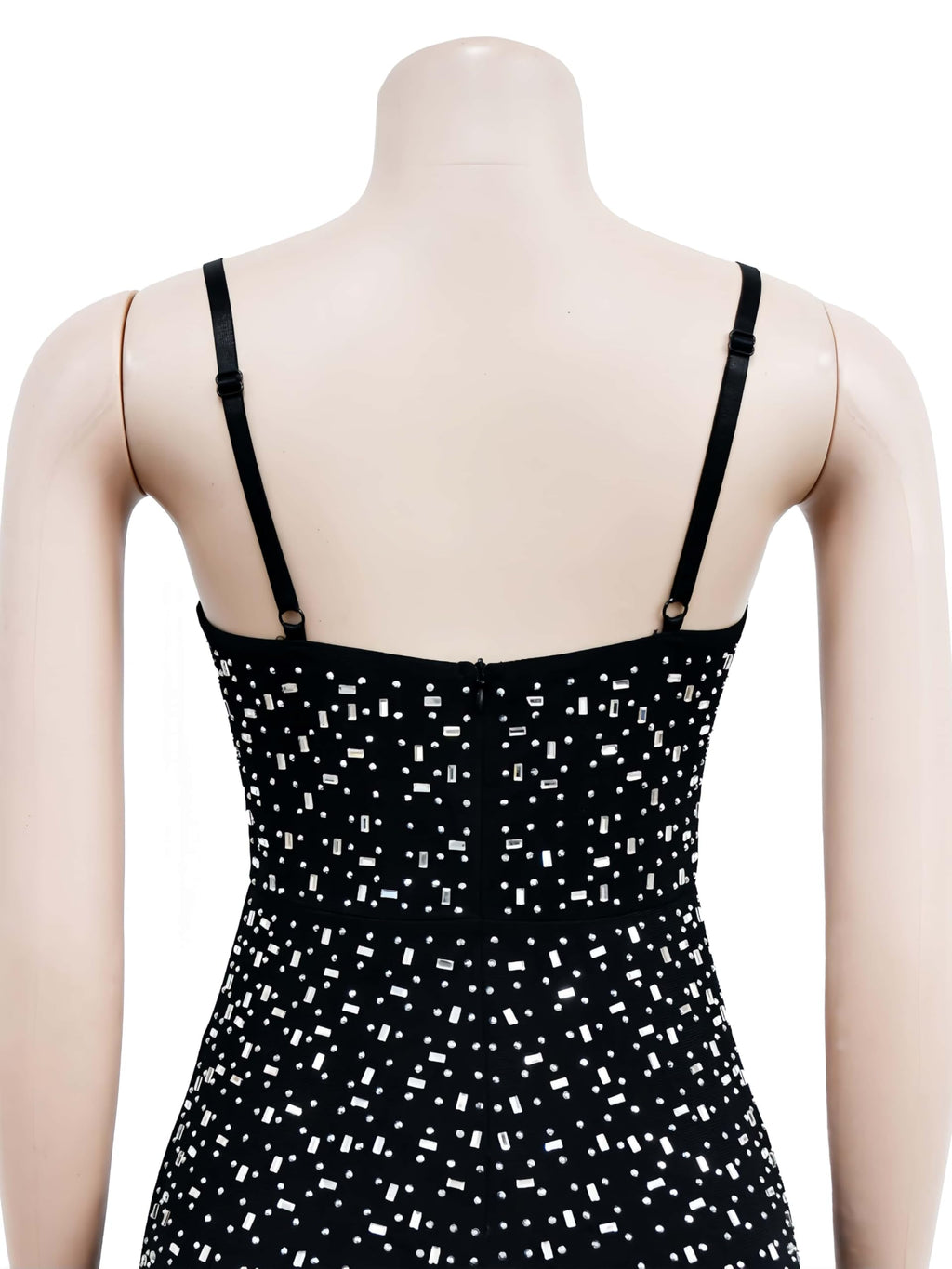 Figdaw Women's Sparkle Rhinestone Jumpsuits for Women Sexy Party Night Out