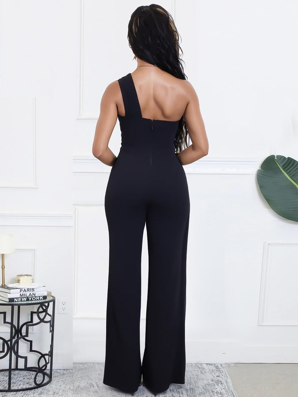 Figdaw Women's Sparkle Rhinestone Jumpsuits for Women Sexy Party Night Out
