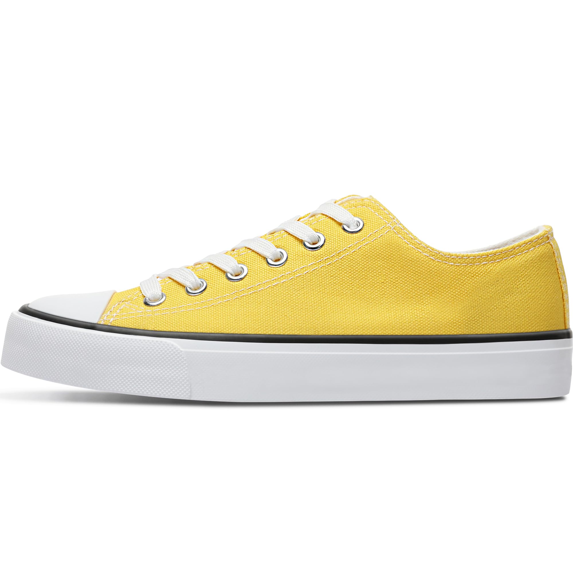 Obtaom Unisex Canvas Shoes Low Top Fashion Sneakers Slip on Walking Shoe